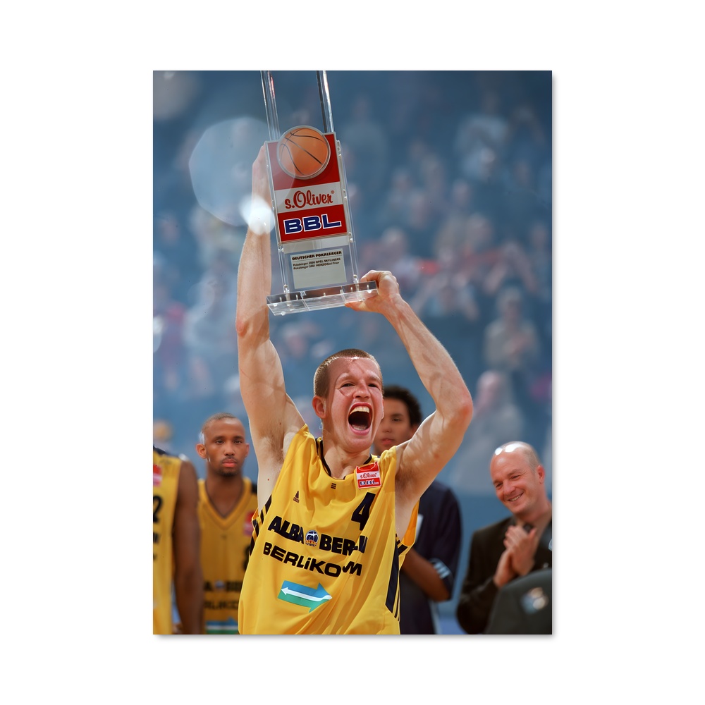 Poster Triomphe d'Alba – affiche Basketball